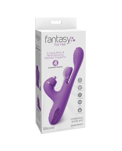 FANTASY FOR HER - VIBRATEUR LAPIN INTIMOTION PULSE PRO VIBE VIOLET