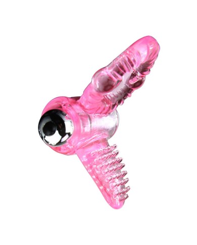 BAILE - ANNEAU PÉNIS VIBRATEUR ROSE SWEET ABS 10 RYTHMES