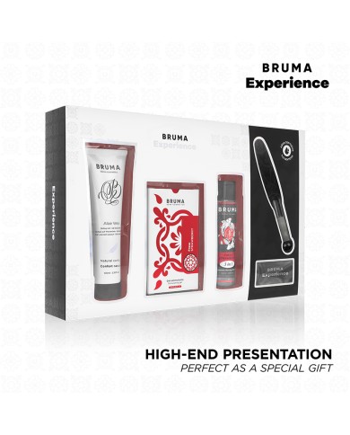 BRUMA XPERIENCE - KIT TENTATION FRAISE DOUCE AVEC AMPLIFICATEUR D'ORGASME