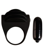 PRETTY LOVE - ANNEAU VIBRATEUR NOIR CHESTER