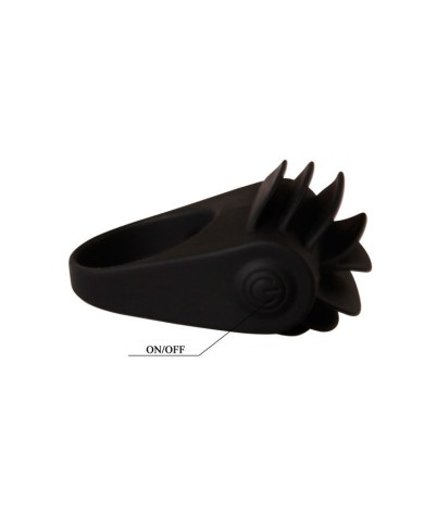 PRETTY LOVE - ANNEAU VIBRATEUR NOIR CHESTER