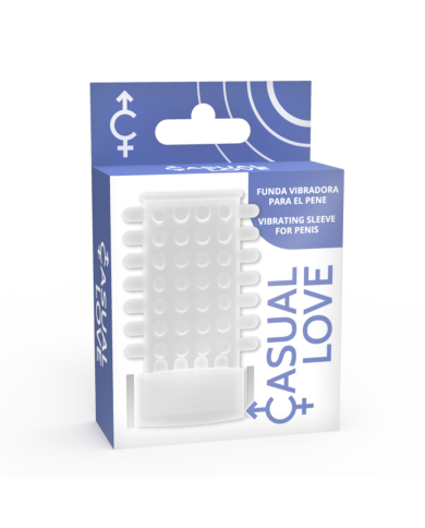 CASUAL LOVE - COUVERCLE DE PÉNIS TRANSPARENT ANNEAU CASUAL