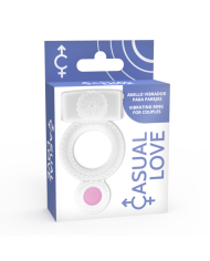 CASUAL LOVE - BAGUE TRANSPARENTE DOUBLE PLAISIR