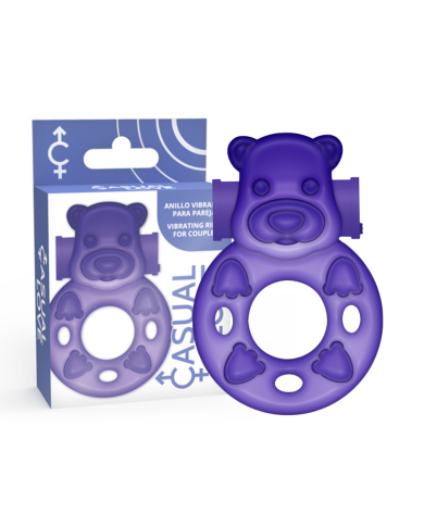 CASUAL LOVE - BAGUE DE VIBRATEUR 26 LILAC BUNNY