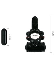 BAILE - ANNEAU SWEET RING AVEC DOUBLE STIMULATEUR