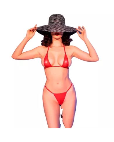 CHILIROSE - CR 4840 MICRO BIKINI ROUGE S/M CHILIROSE - CR 4840 MICRO BIKINI ROUGE S/M