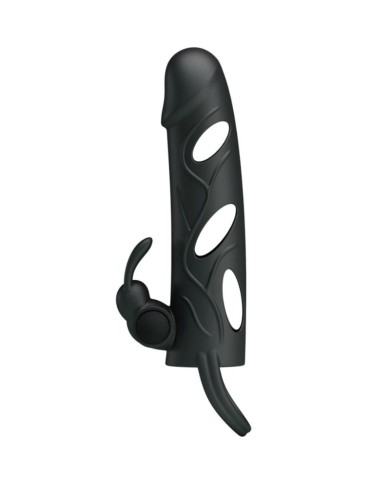 PRETTY LOVE - HOUSSE EN SILICONE AVEC VIBRATION 14 CM 2.0
