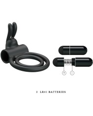 PRETTY LOVE - ANNEAU VIBRATEUR EN SILICONE OSMOND