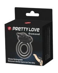 PRETTY LOVE - ANNEAU VIBRATEUR EN SILICONE OSMOND