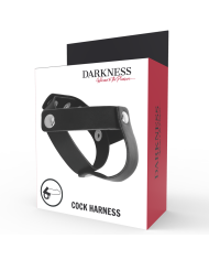 DARKNESS - ANNEAU CUTANÉ POUR PÉNIS ET TESTICULES