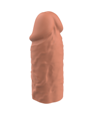VIRILXL - EXTENSION DE PÉNIS MARRON EN SILICONE LIQUIDE V3