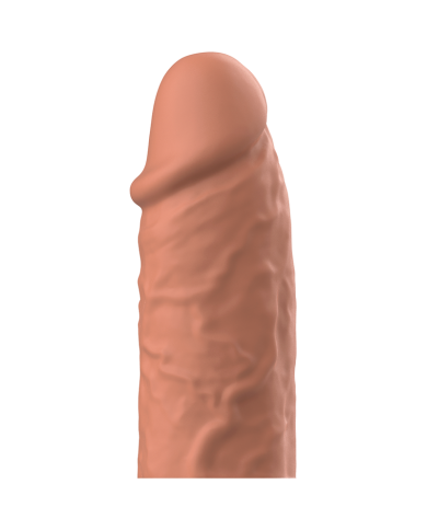VIRILXL - EXTENSION DE PÉNIS MARRON EN SILICONE LIQUIDE V3