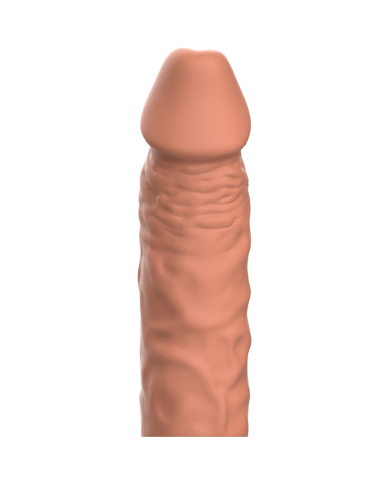 VIRILXL - EXTENSION DE PÉNIS MARRON EN SILICONE LIQUIDE V5