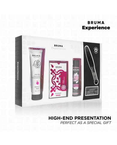 BRUMA XPERIENCE - KIT TENTATION DE GOMME SUCRÉ AVEC AMPLIFICATEUR D'ORGASME