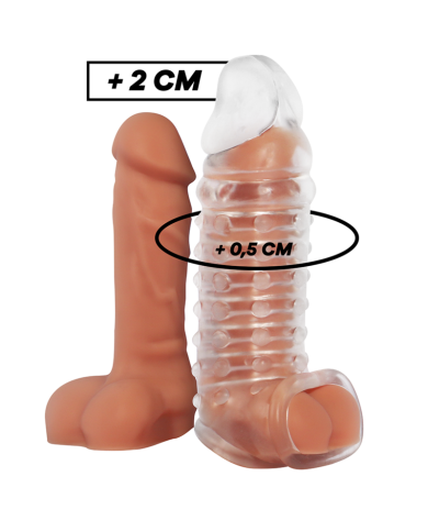 VIRILXL - EXTENSION DE PÉNIS ET GAINE V11 TRANSPARENTE