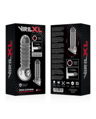 VIRILXL - EXTENSION DE PÉNIS ET GAINE V15 TRANSPARENTE