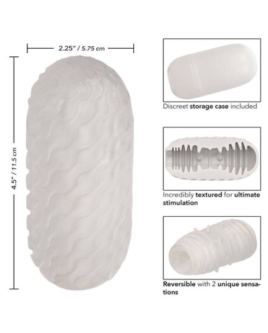 CALEXOTICS - STROKER CÔTELÉ RÉVERSIBLE