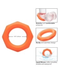 CALEXOTICS - BAGUE ALPHA SEXAGON ORANGE