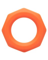 CALEXOTICS - BAGUE ALPHA SEXAGON ORANGE