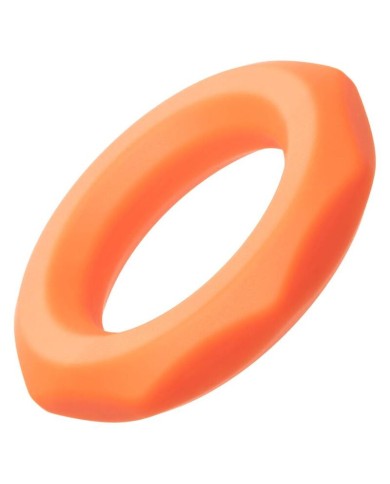 CALEXOTICS - BAGUE ALPHA SEXAGON ORANGE