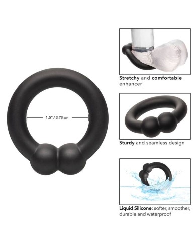 CALEXOTICS - BAGUE MUSCULAIRE ALPHA NOIR