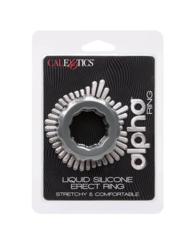 CALEXOTICS - BAGUE ALPHA ERECT GRIS