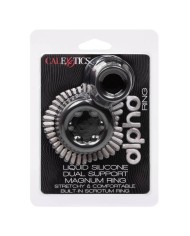 CALEXOTICS - BAGUE ALPHA DUAL MAGNUM NOIR