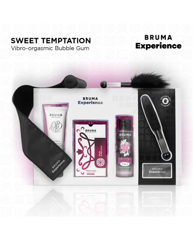 BRUMA XPERIENCE - KIT TENTATION DE GOMME SUCRÉE VIBRO-ORGASMIQUE