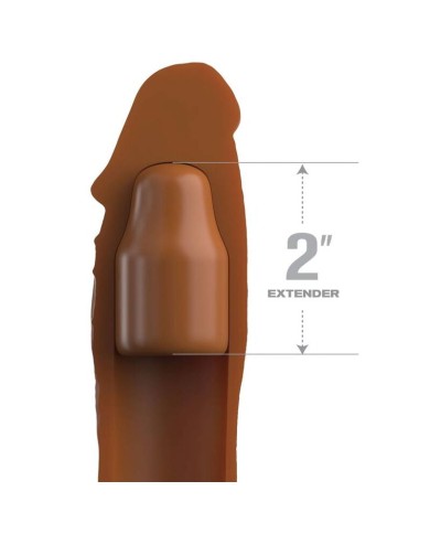 FANTASY X- TENSIONS - POCHETTE PIPEDREAMS 20,32 CM + 5,00 CM INCH PLUG CARAMEL