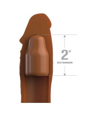 FANTASY X- TENSIONS - POCHETTE PIPEDREAMS 20,32 CM + 5,00 CM INCH PLUG CARAMEL