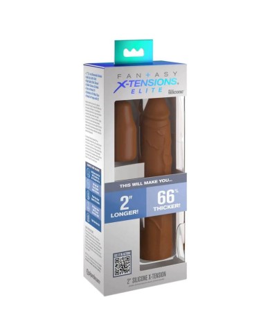 FANTASY X- TENSIONS - POCHETTE PIPEDREAMS 20,32 CM + 5,00 CM INCH PLUG CARAMEL