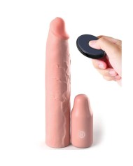 FANTASY X- TENSIONS - PIPEDREAMS MANCHE 22,86 CM + PLUG 7,62 CM REMOTE SKIN