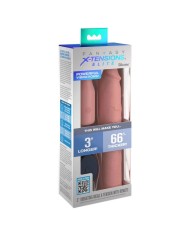 FANTASY X- TENSIONS - PIPEDREAMS MANCHE 22,86 CM + PLUG 7,62 CM REMOTE SKIN
