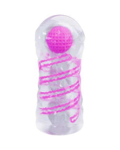 PRETTY LOVE - MASTURBATEUR MASCULIN FANTASY AVEC SPIRALE INTERNE ET BALLES TRANSPARENTES