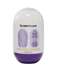 PRETTY LOVE - OEUF MASTURBATEUR CUPID RAYURES LISSES