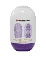 PRETTY LOVE - OEUF MASTURBATEUR CUPID RAYURES LISSES