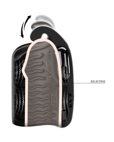 PRETTY LOVE - MASTURBATEUR MANUEL POUR VIBRATEUR RECHARGEABLE GLAND