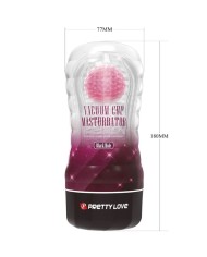 PRETTY LOVE - HOUSSE MASTURBATEUR ROSE