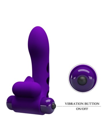 PRETTY LOVE - COUVERCLE DE DOIGT VIBRATEUR ORLANDO VIOLET
