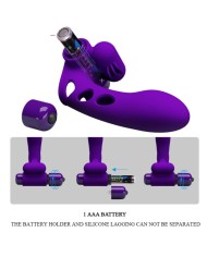 PRETTY LOVE - COUVERCLE DE DOIGT VIBRATEUR ORLANDO VIOLET
