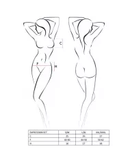 PASSION - ENSEMBLE EXPRESSION FEMME TAILLE L/XL FETISH