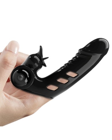 PRETTY LOVE - COUVERCLE DE DOIGT VIBRATEUR CORBIN NOIR