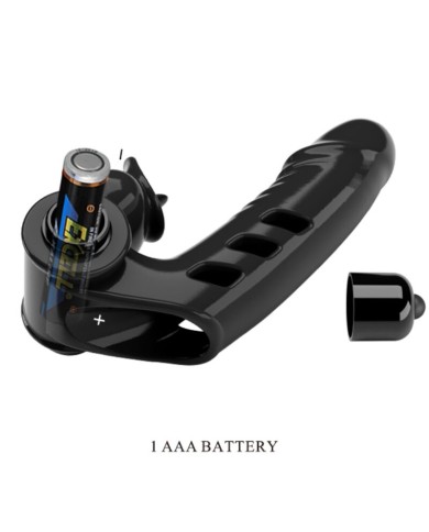 PRETTY LOVE - COUVERCLE DE DOIGT VIBRATEUR CORBIN NOIR