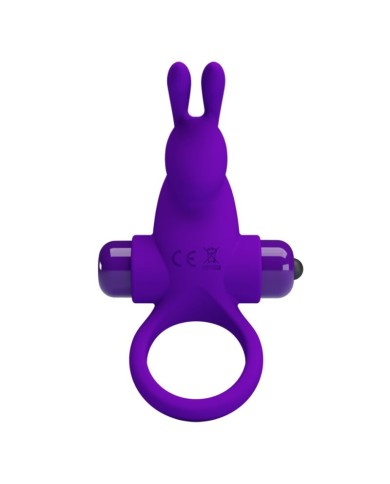 PRETTY LOVE - ANNEAU VIBRATEUR I RABBIT POUR PÉNIS VIOLET