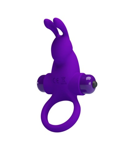 PRETTY LOVE - ANNEAU VIBRATEUR I RABBIT POUR PÉNIS VIOLET