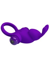 PRETTY LOVE - ANNEAU VIBRATEUR I RABBIT POUR PÉNIS VIOLET