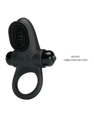 PRETTY LOVE - VIBRATOR RING II POUR LE PÉNIS NOIR
