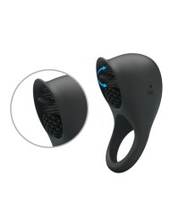 PRETTY LOVE - ANNEAU PÉNIS VIBRANT AVEC LANGUE NOIRE