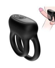 ARMONY - VIBRATEUR DOUBLE ANNEAU NOIR