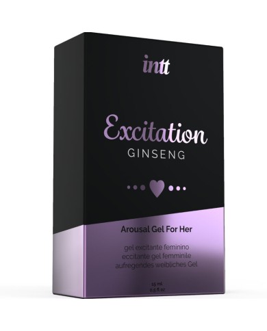 INTT LUBRICANTS - GEL STIMULANT ET EXCITANT ACTIVATEUR DE CHALEUR INTIME DÉSIR SEXUEL